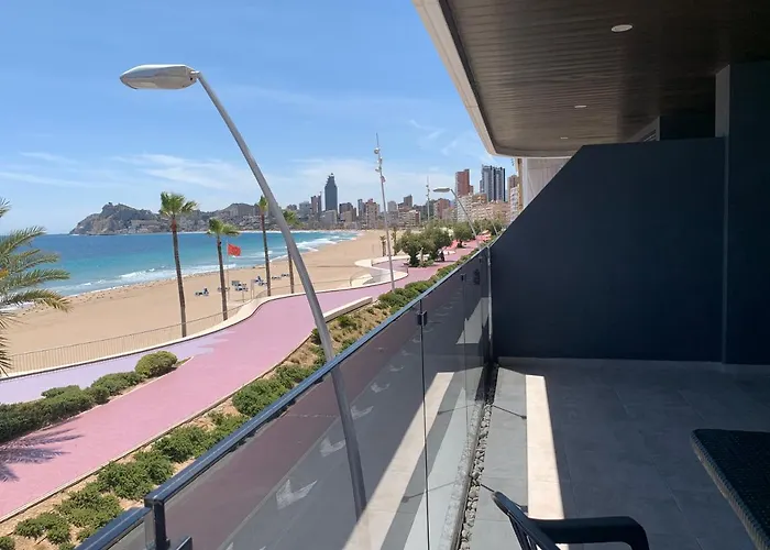 De Lujo En Primera Linea De Playa Apartman Benidorm