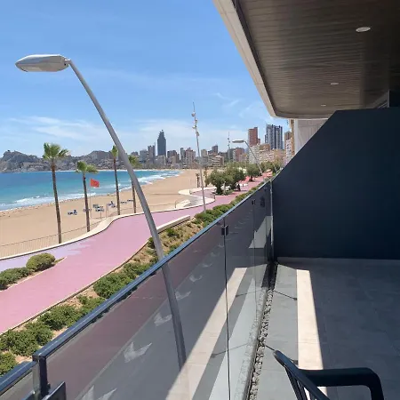 De Lujo En Primera Linea De Playa Apartament Benidorm